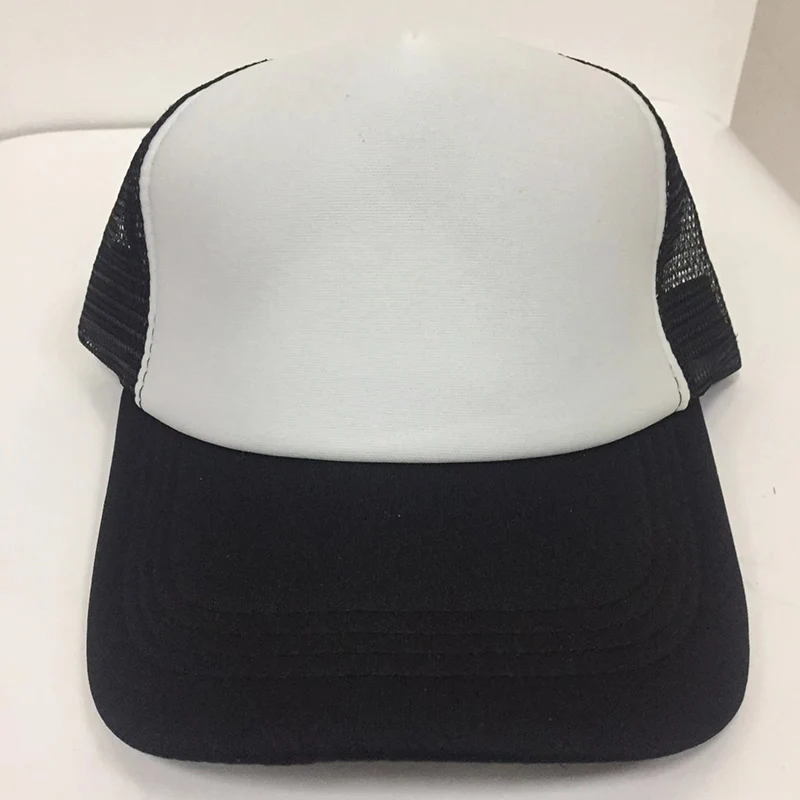 Color Block Sponge Mesh Cap